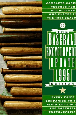 Cover of The 1995 Baseball Encyclopedia Update: Complete Ca Reer Recor