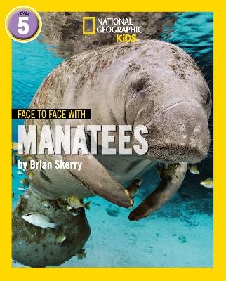 Book cover for Face to Face with Manatees