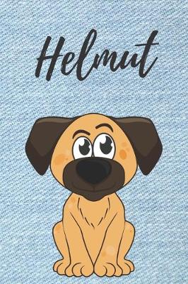 Book cover for Helmut Notizbuch Hunde / Malbuch / Kritzelbuch / Tagebuch / Journal / DIN A5 / Geschenke