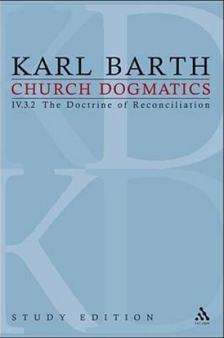 Cover of Church Dogmatics Study Edition 29