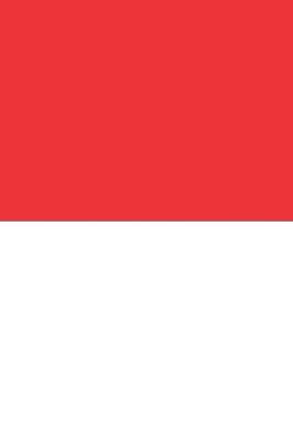 Book cover for Indonesia Flag Notebook - Indonesian Flag Book - Indonesia Travel Journal