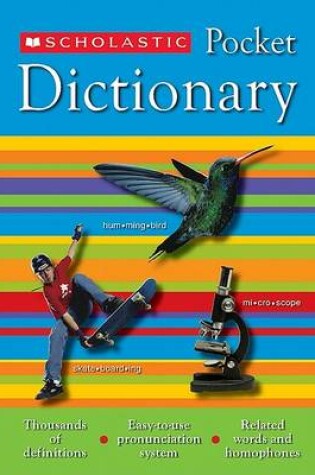 Cover of Scholastic Pocket Dictionary