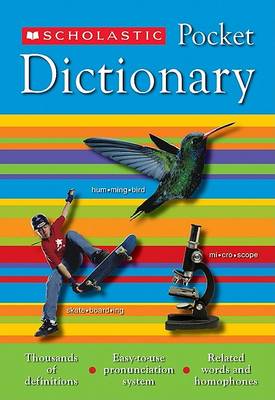 Book cover for Scholastic Pocket Dictionary
