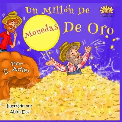 Book cover for UN millon de monedas de oro