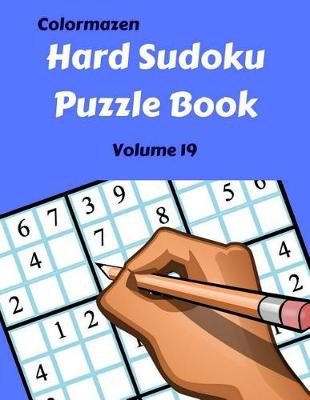 Book cover for Hard Sudoku Puzzle Book Volume 19