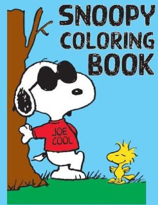 Book cover for Snoopy Coloring Book