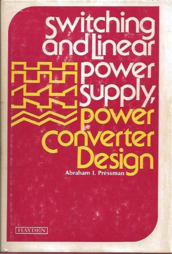Book cover for Switching and Linear Power Supply