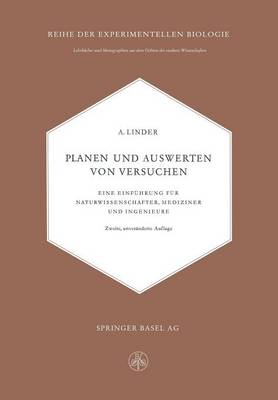 Book cover for Planen Und Auswerten Von Versuchen