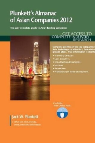 Cover of Plunkett's Almanac of Asian Companies 2012