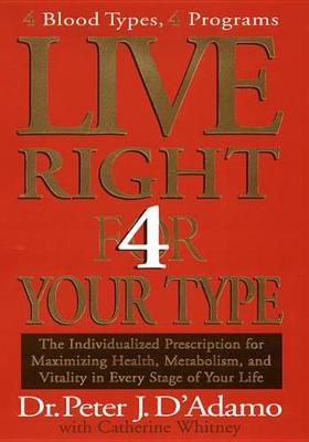 Book cover for Live Right 4 Your Type