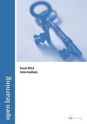 Cover of Intermediate Open Learning Guide for Excel 2013