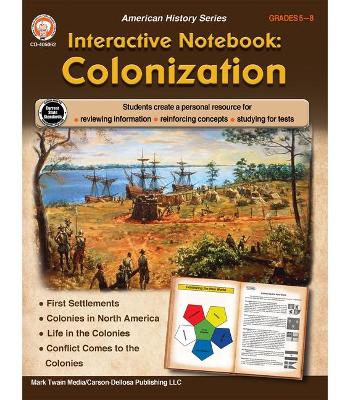 Book cover for Interactive Notebook: Colonization Resource Book, Grades 5 - 8