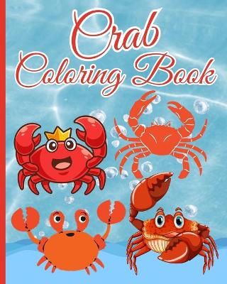 Book cover for Crab Coloring Book