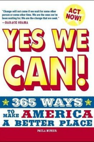 Cover of Yes, We Can!
