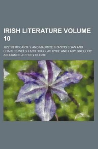 Cover of Irish Literature Volume 10