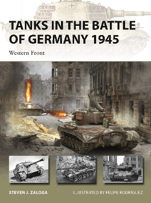 Book cover for Tanks in the Battle of Germany 1945