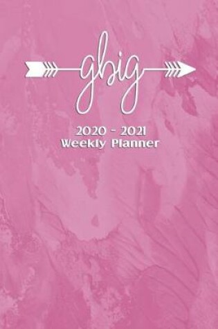 Cover of GBig 2020-2021 Weekly Planner