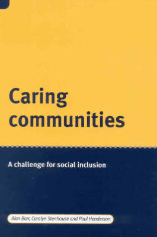 Cover of Caring Communities