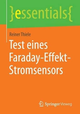 Book cover for Test eines Faraday-Effekt-Stromsensors