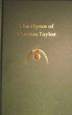 Book cover for The Hymn of Thomas Taylor