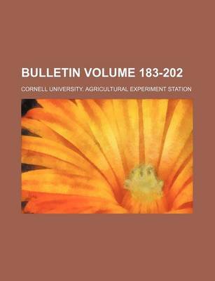 Book cover for Bulletin Volume 183-202