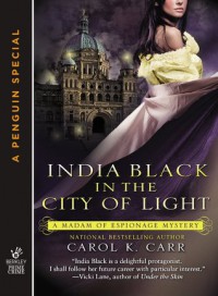 Book cover for India Black in the City of Light