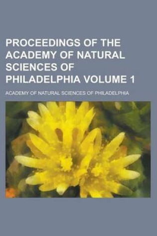 Cover of Proceedings of the Academy of Natural Sciences of Philadelphia (60)