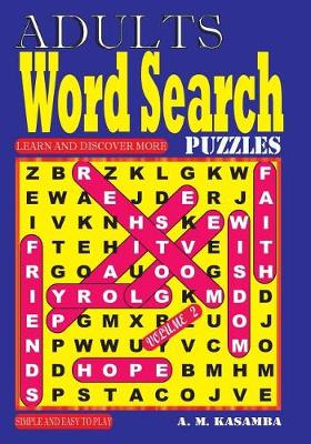 Cover of ADULTS Word Search Puzzles