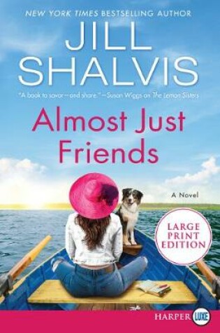 Cover of Almost Just Friends [Large Print]