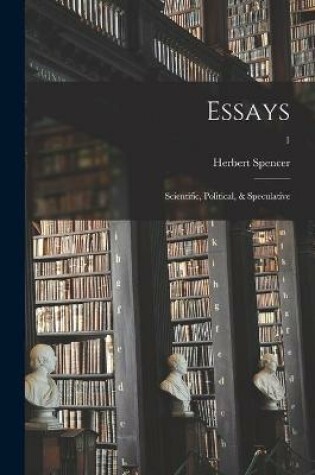 Cover of Essays