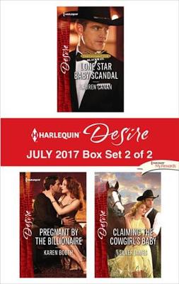 Book cover for Harlequin Desire July 2017 - Box Set 2 of 2