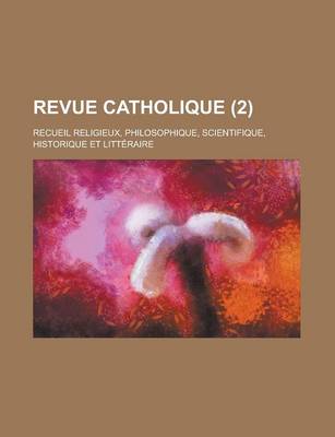 Book cover for Revue Catholique (2)