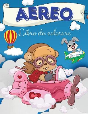 Book cover for Aereo Libro da colorare