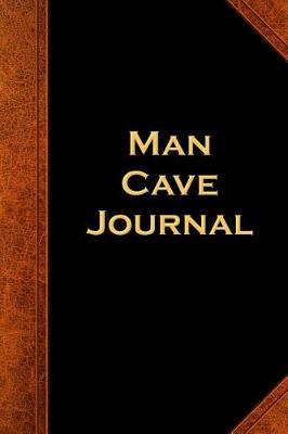 Cover of Men Cave Journal Vintage Style