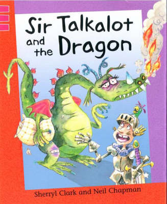 Book cover for Sir Talkalot and The Dragon