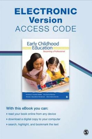 Cover of Early Childhood Education Electronic Version