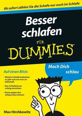 Book cover for Besser schlafen für Dummies