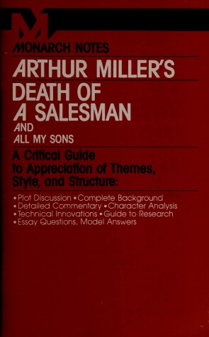 Book cover for Arthur Miller's "Death of a Salesman" and "All My Sons"
