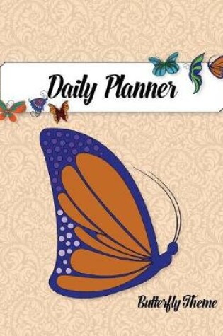 Cover of Daily Planner, Butterfly Theme