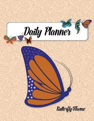 Book cover for Daily Planner, Butterfly Theme