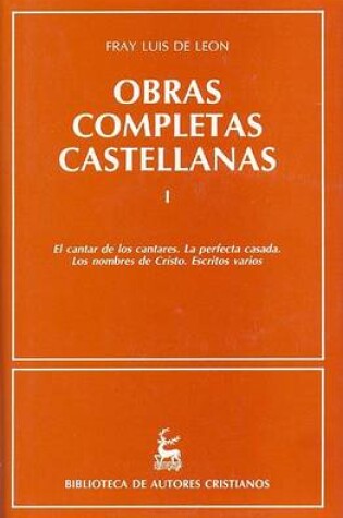 Cover of Obras Completas Castellanas I