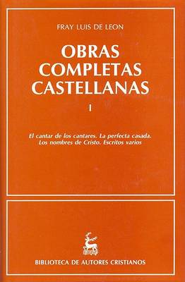 Book cover for Obras Completas Castellanas I