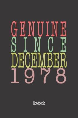 Book cover for Genuine Since December 1978