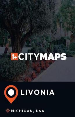 Book cover for City Maps Livonia Michigan, USA