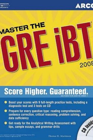 Cover of Master the New GRE, 2008/E W/CD-ROM