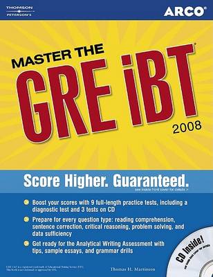 Book cover for Master the New GRE, 2008/E W/CD-ROM
