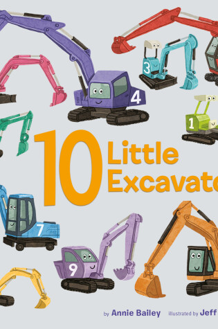 Cover of 10 Little Excavators