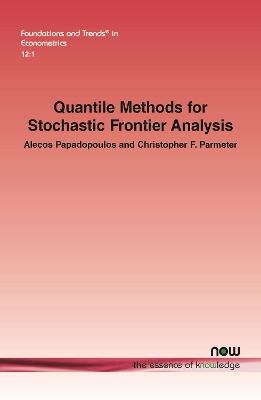 Book cover for Quantile Methods for Stochastic Frontier Analysis