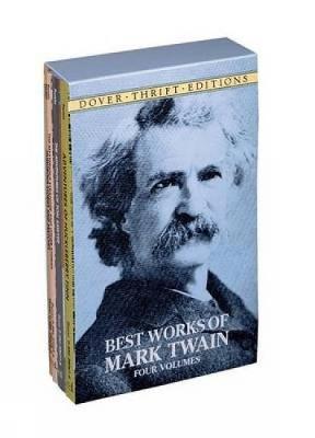 Book cover for The Best Works of Mark Twain