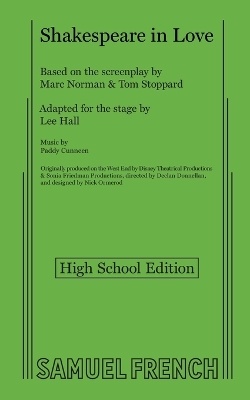 Book cover for Shakespeare in Love (High School Edition)